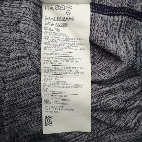 Under Armour Heat Gear Ladies Size Large Purple Lightweight Scuba Hoodie - Picture 8 of 12